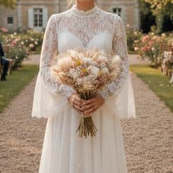 lucie, bouquet de fleurs séchées élégant et champêtre
