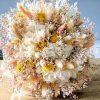 Bouquet de fleurs séchées aux couleurs douces et pastels Lucie