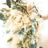 Bouquet de mariée en fleurs séchées