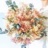 Gros bouquet de fleurs séchées