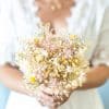 bouquet de mariée en fleurs séchées