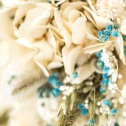 bouquet de mariée en fleurs séchées