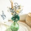 Bouquet spécial dame jeanne hortensia vert