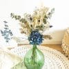 Bouquet spécial dame jeanne hortensia bleu