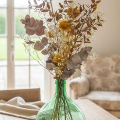 bouquet de fleurs séchées pour dame jeanne : josie
