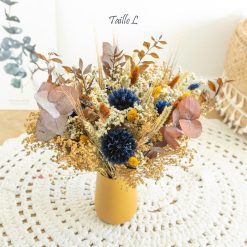 Bouquet de fleurs séchées pour table d'automne