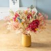 Bouquet de fleurs séchées Hortensia Rose