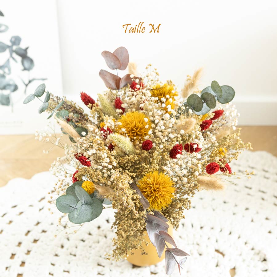 Bouquet de fleurs séchées Taille M