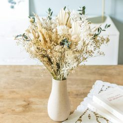 Bouquet de mariée fleurs séchées