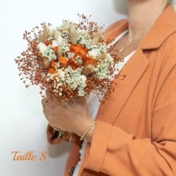 betty taille s bouquet fleurs séchées terracota