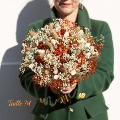 bouquet de fleurs séchées terracota, betty