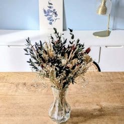 bouquet de fleurs séchées pia à base de pomme de pin