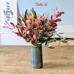 bouquet de fleurs séchées albizia